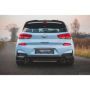Lames Latérales de Pare-Chocs Arrières V.7 + Ailerons Hyundai I30 N Mk3 Hatchback