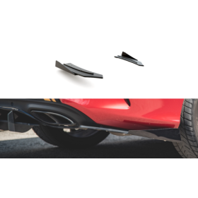 Lame Sport de Pare-Chocs Arrière + Flaps Mercedes-AMG C43 Coupe C205