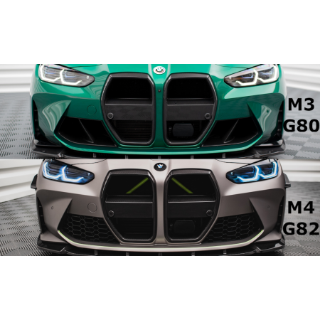 Kit carrosserie pour BMW F30 au design de la BMW M3 G80 avec calandre