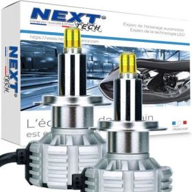 Kit LED canbus H7 85W 360° premium pour phare à lentille Next-Tech®