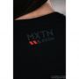 T-shirt Noir logo Rouge Femme Maxton Design